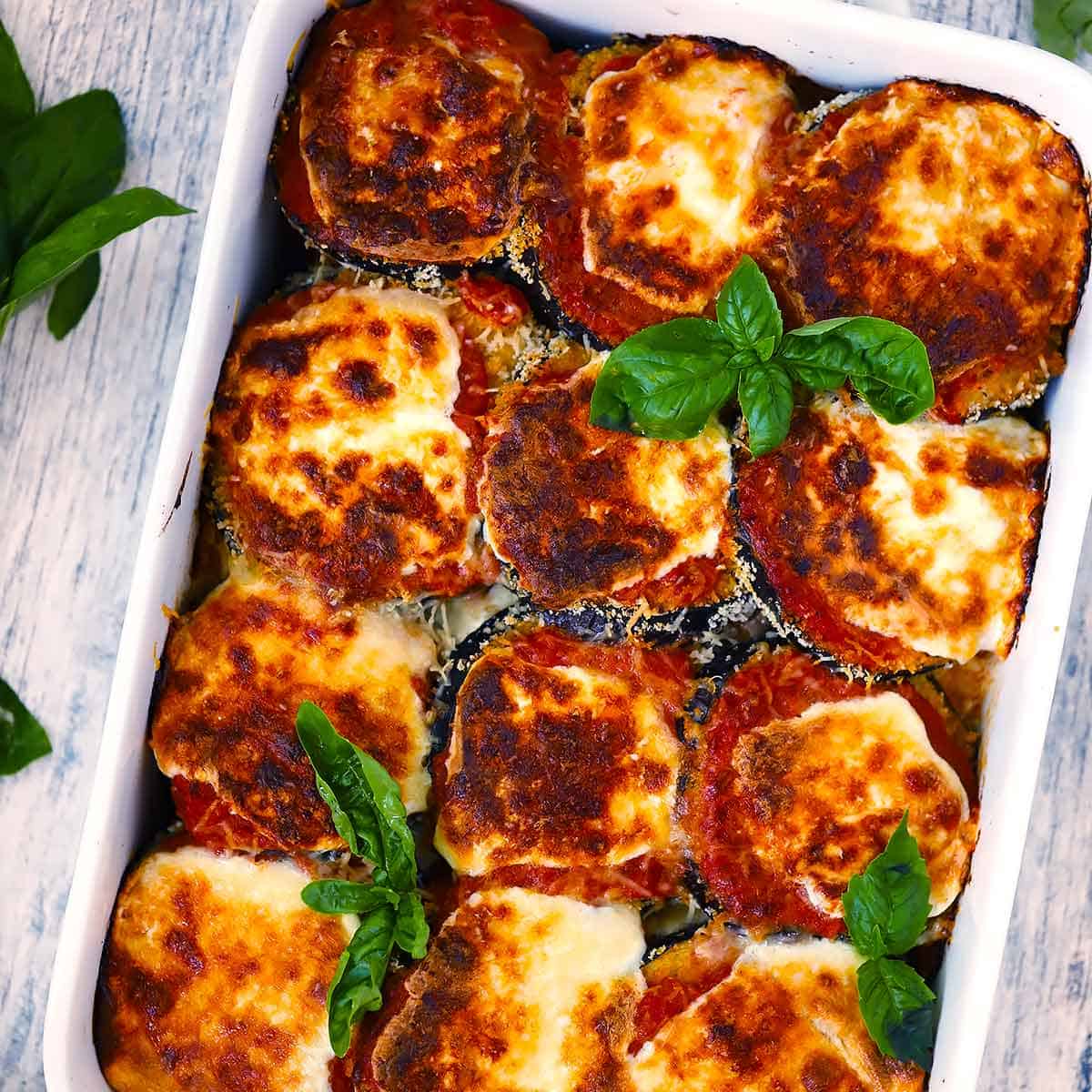 Baked Eggplant Parmesan