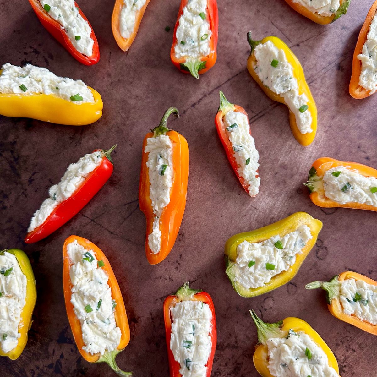 Stuffed Mini Bell Peppers f