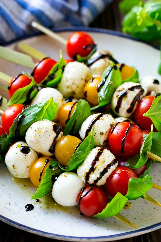 Tomato Basil Skewers