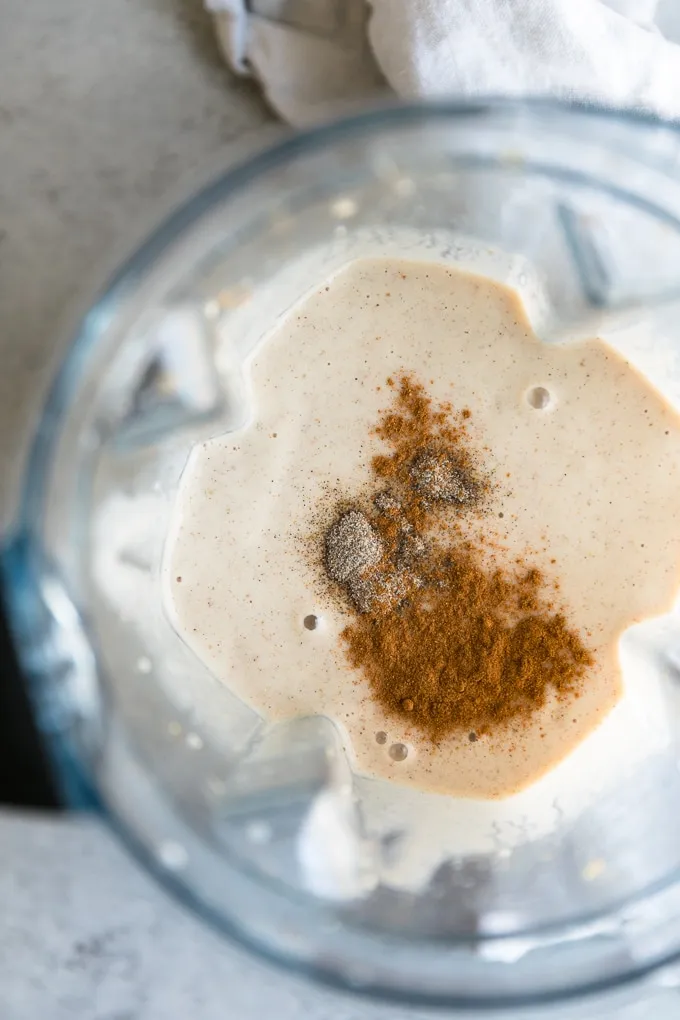 Velvety Vanilla Spiced Chai Smoothie