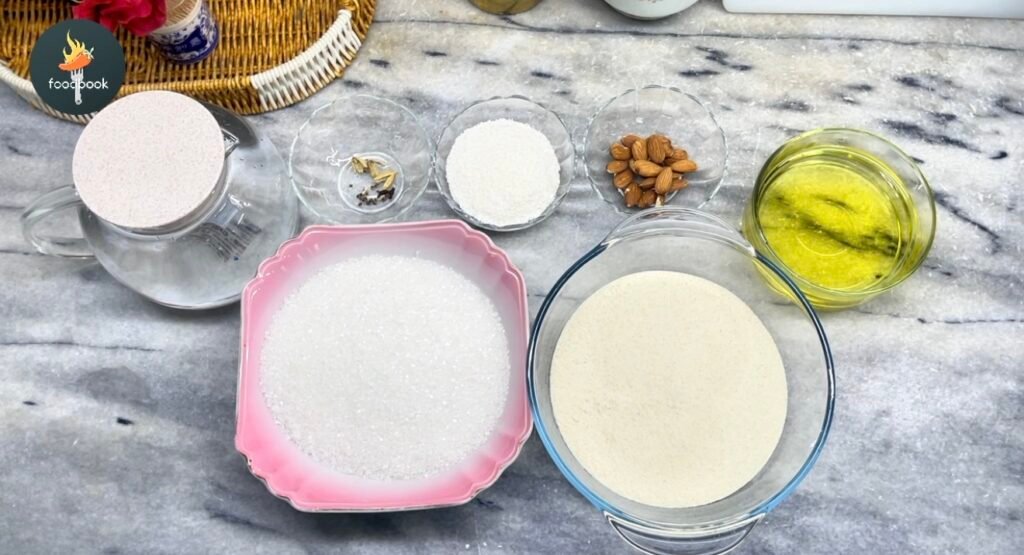 Suji Ka Halwa Ingredients