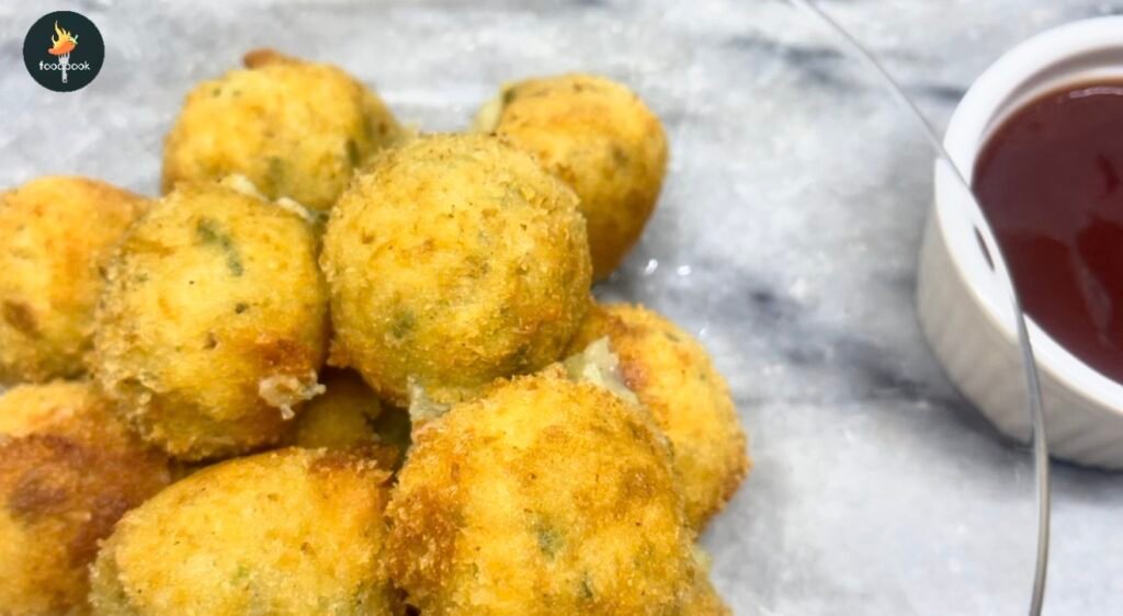 Serve Hot Crispy Potato Balls