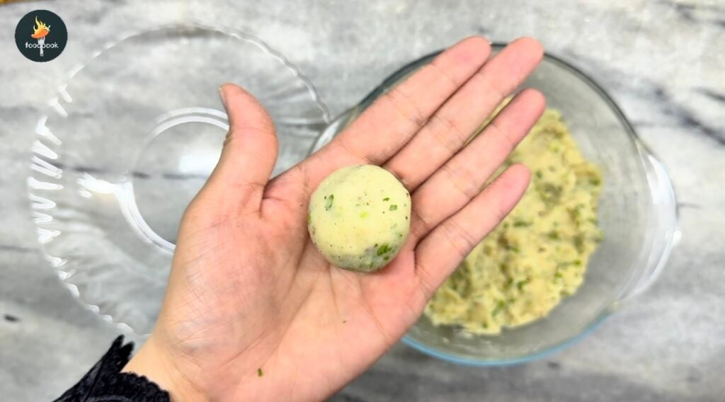 Shape the Potato Balls