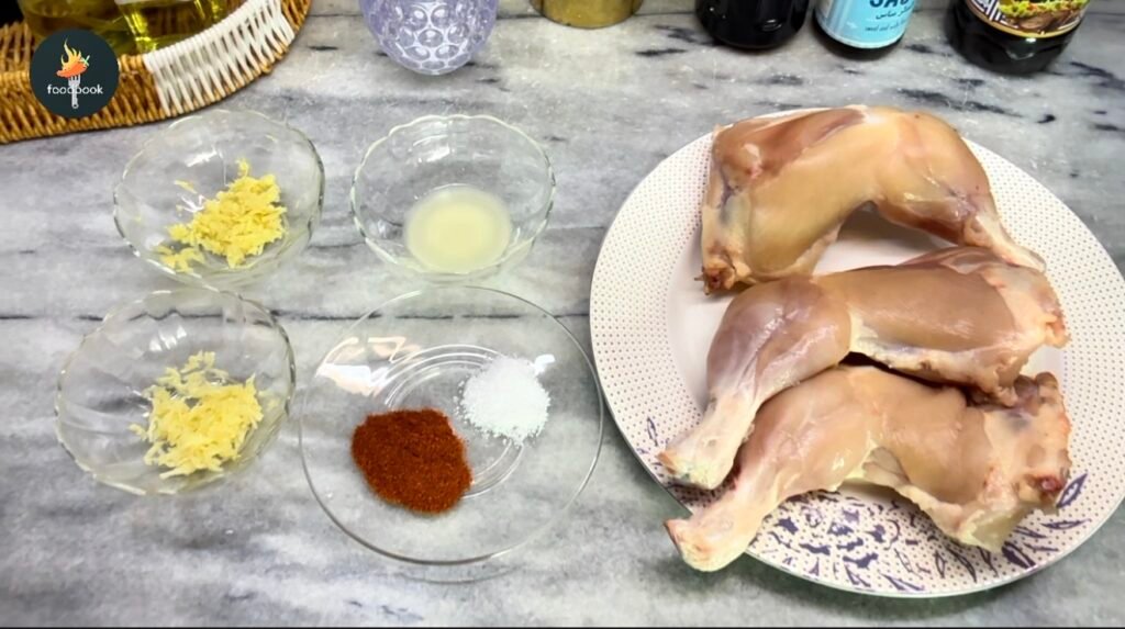 Tandoori Chicken Ingredients - Marinate 1