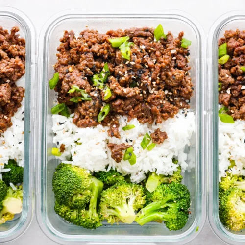 Korean Beef and Rice Bowls